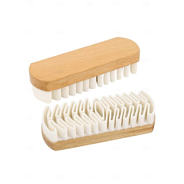 Suede Shoe Brush Special Brush for Suede Shoes with Eraser, Soft