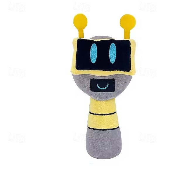 sprunki plush 10'' sprinky wenda și plusuri gri sprink moale și distractive jucării umplute păpuși pentru ziua de naștere a fanilor și prietenilor