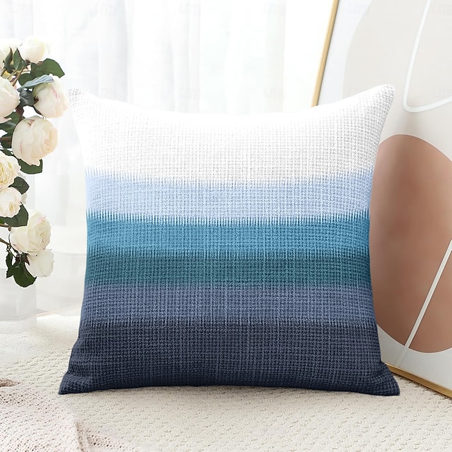  strålende farge dekorative putetrekk 1 stk myk firkantet sofa putetrekk putevar for soverom stue sofa stol