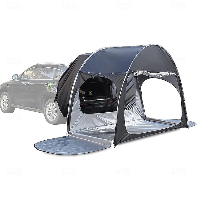  tenda per auto, tenda da portellone posteriore, tenda da sole per auto, 3 porte apribili, tenda per SUV, tenda indipendente, protezione solare, guida, campeggio, viaggio, ampio spazio, protezione