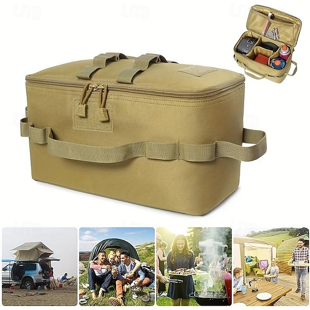  bolsa de armazenamento de utensílios de cozinha para acampamento, organizador de utensílios de cozinha para acampamento, bolsa de armazenamento para acampamento, bolsa de armazenamento de ferramentas