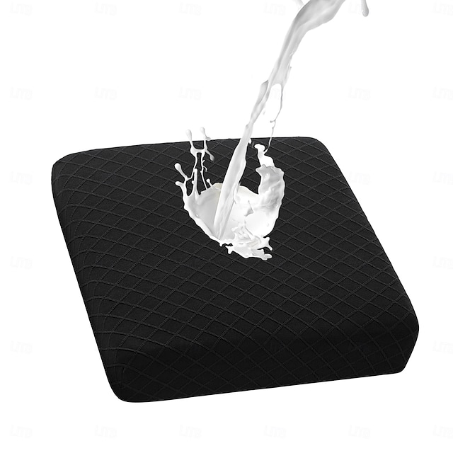  Capas de almofada de sofá 100% à prova d'água 20*20 pol., capas elásticas para assento de sofá, protetor de móveis para sofá