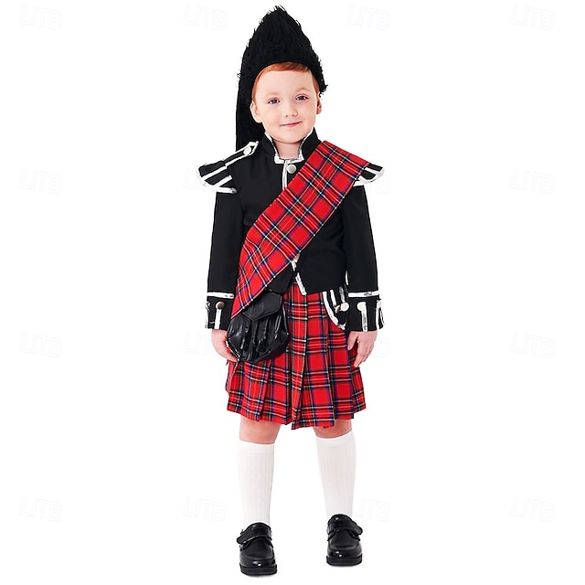  královská stráž Cosplay kostým Dětské Chlapecké Úbory cosplay Párty předvečer Všech svatých předvečer Všech svatých Karneval Mardi Gras Jednoduchý karnevalový kostým