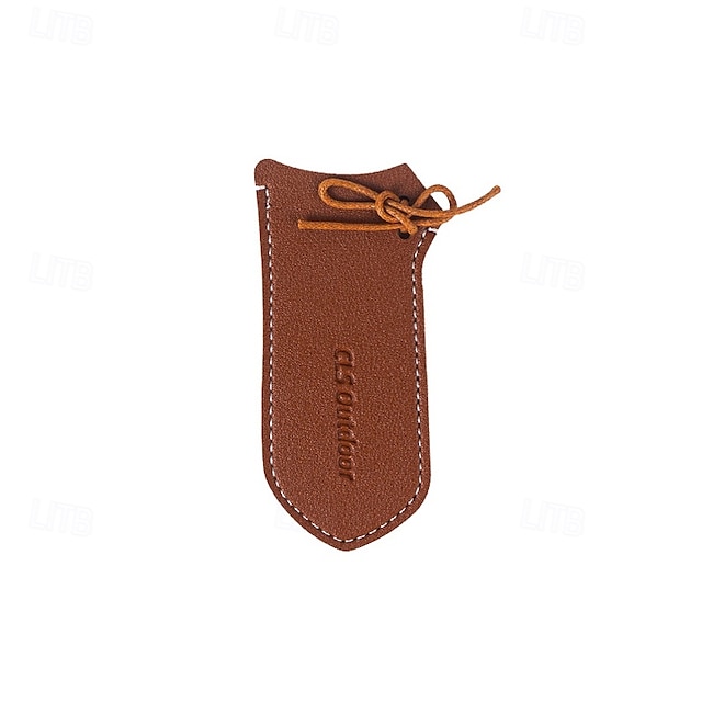  1 funda de piel sintética para acampar al aire libre, impermeable y duradera, perfecta para proteger el equipo y el equipamiento para exteriores, elegante y práctica.