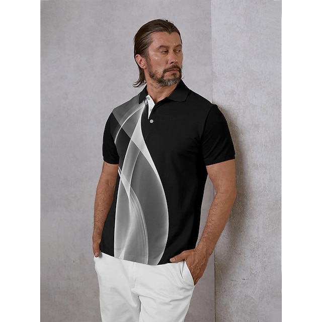  Air Brush Men's Polo Top UPF50+