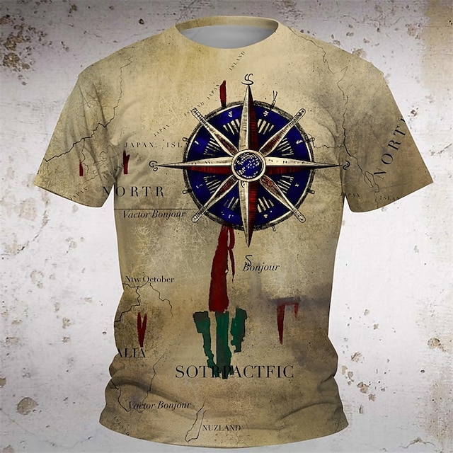  Jongens 3D Grafisch T-shirt Korte mouw Zomer Lente Modieus Basic Kinderen 4-12 jaar Strakke ronde hals Buiten Casual Dagelijks Normale pasvorm