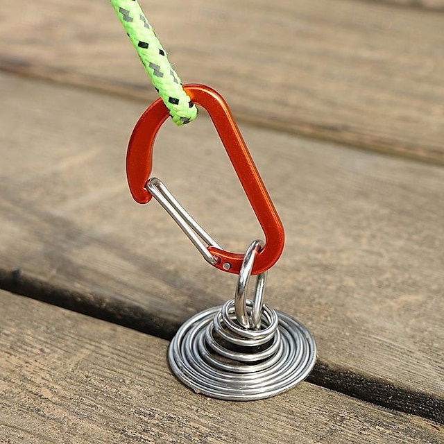  1Pc/4pcs Tent Rope Tighteners - Octopus Buckle for Secure Camping in Windy Conditions