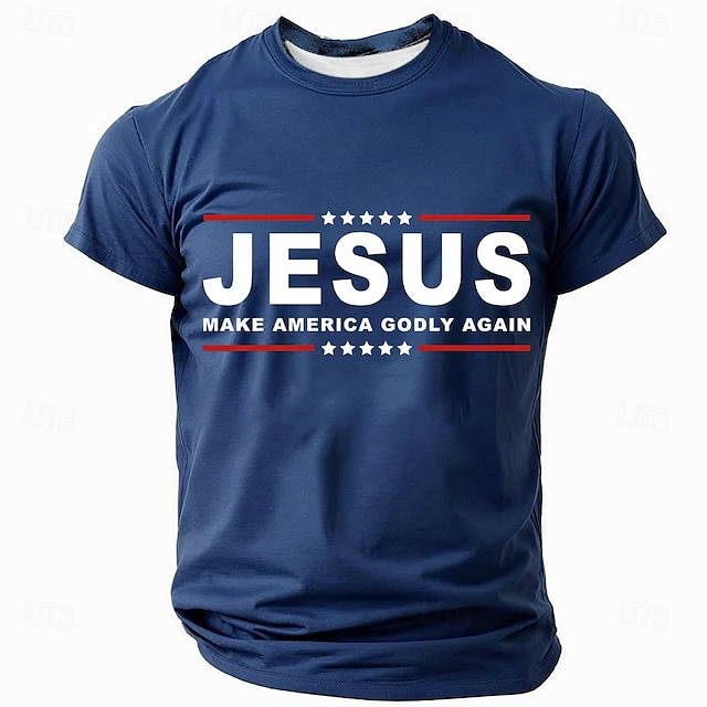  Paște Bărbați Iisus creştin Tricou Manșon scurt Tricou Tipărire 3D Stil Nautic Cămașă Designer Casual Petrecere Concediu Negru Albastru piscină Trifoi Vară Primăvară Îmbrăcăminte S M L XL XXL XXXL