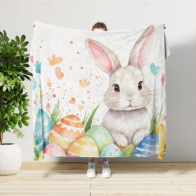  Couvertures et Jetés, Animal Polyester / Toison Flanelle Réchauffeur Doux Confortable couvertures