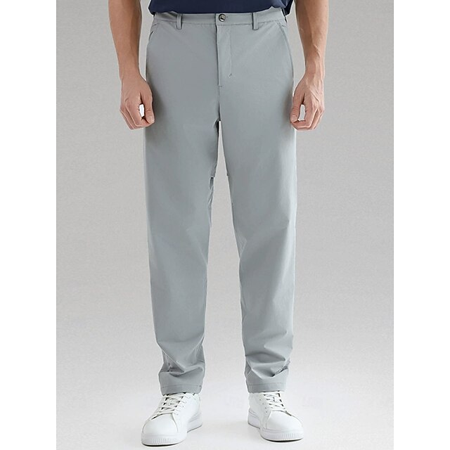 Pantalon Chino Homme Confortable - Golf, Bureau, Décontracté, Extensible, Avec Poches Multi-usages