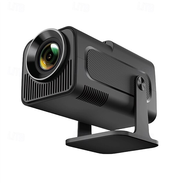  Интеллектуальный проектор 1080p Vision 1080p HD 400 яркость ANSI для Android 11.0 два диапазона Wi-Fi поворот на 180 градусов для домашнего кинотеатра и использования на открытом воздухе