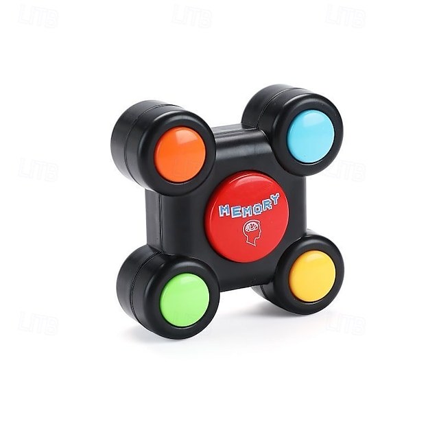  jeu de mémoire interactif portable jeu de mémoire interactif portable avec lumières &sons - jouet éducatif casse-tête pour les jeunes, cadeau d'anniversaire ou de Noël idéal
