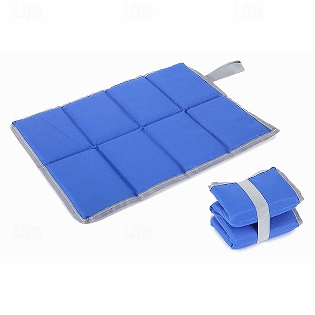  1PC sammenleggbar campingkrakk sammenleggbar krakk bærbar Oxford-klut sete fotturer fiske camping pikniker og strandturer lett og slitesterk