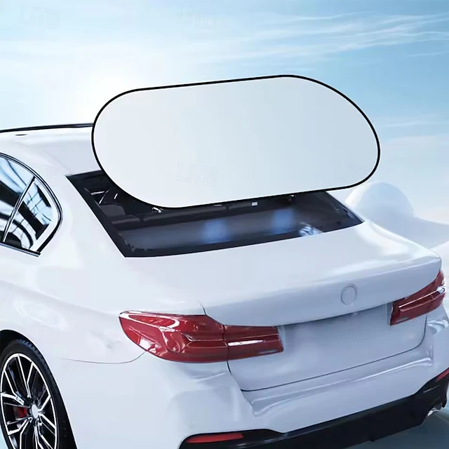 Car Sun Shade UV Protection Folding Auto Rear Window Sunshade Universal ...