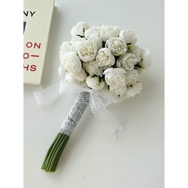  Fleurs de poignet de mariage Bouquets Mariage / Soirée / Fête PVC (Polyvinylchlorid) A Fleurs