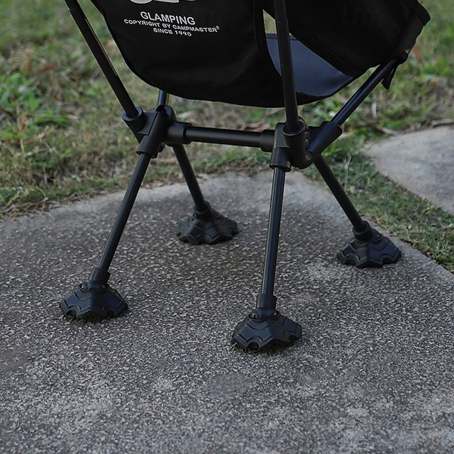  Anti-Slip Foot Sleeves with Reinforced Bottom - Durable Leg Caps for Camping Chairs & Tables - Extra Grip on Uneven Surfaces