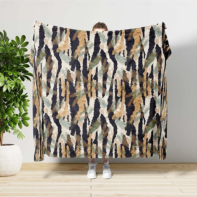  Coperte e plaid, Animali Poliestere / Flanella Vello Riscaldatori Soffice comodo coperte