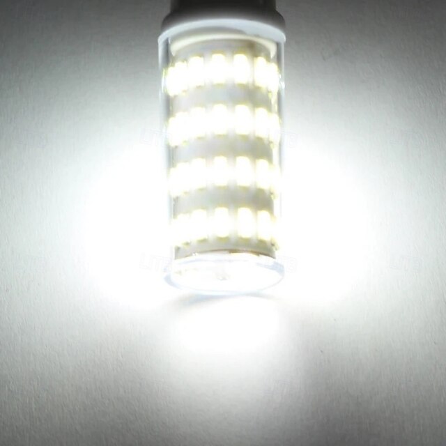  Żarówki kukurydziane LED G9 ściemnialne 5 W 12 V/24 V AC/DC – 63LED 4014 do żyrandola, kampera, przyczepy kempingowej, łodzi 4 szt.