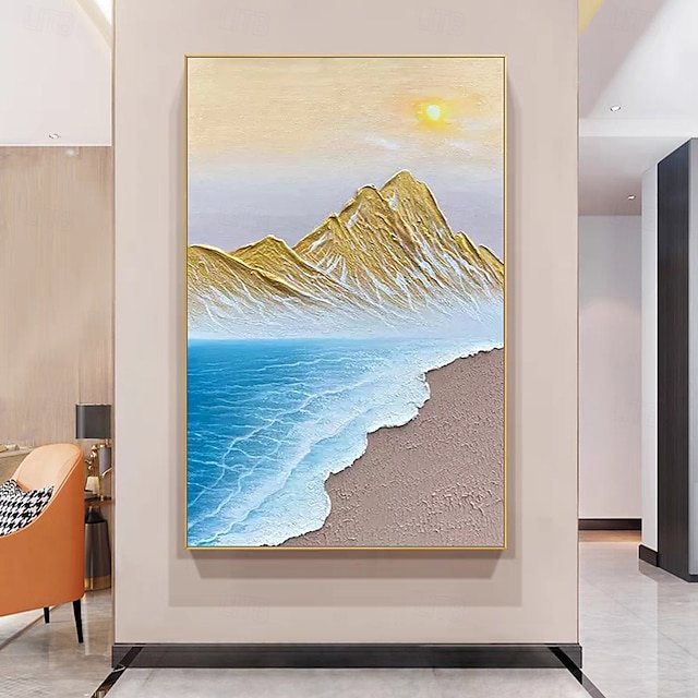  mintura handgemaakte abstracte landschap olieverfschilderijen op canvas wanddecoratie moderne foto voor huisdecoratie opgerold frameloos ongespannen schilderij