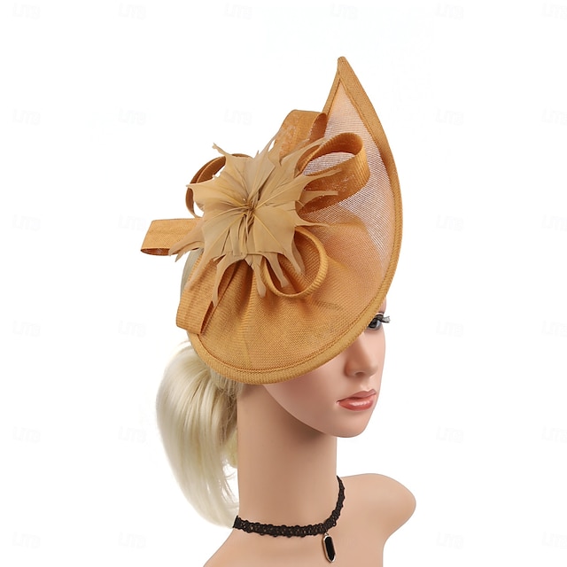  fascinators hat flower tea party hatte til kvinder fjer kentucky derby hat til bryllup