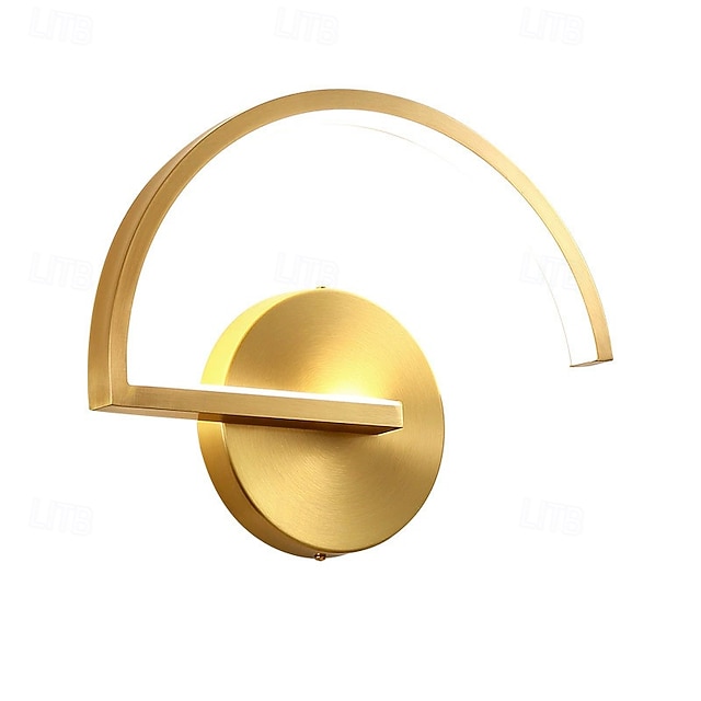  lampada da parete moderna per camera da letto applique a led nere apparecchi di illuminazione creativi lampade da parete 110-240v 10w