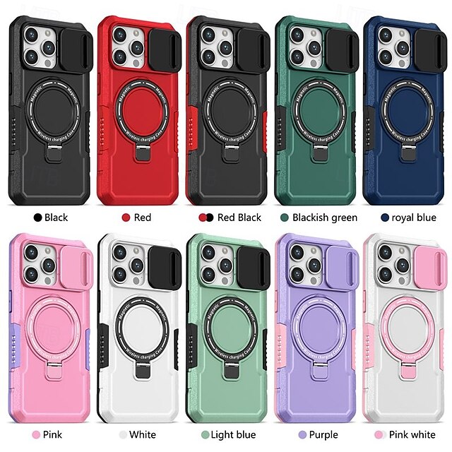  telefon Carcasă Pro iPhone 16 Pro Max Plus iPhone 15 Pro Max Plus iPhone 14 13 12 11 Pro Max Plus Zadní kryt se stojánkem Magnetické Podpora bezdrátového nabíjení Retro PC