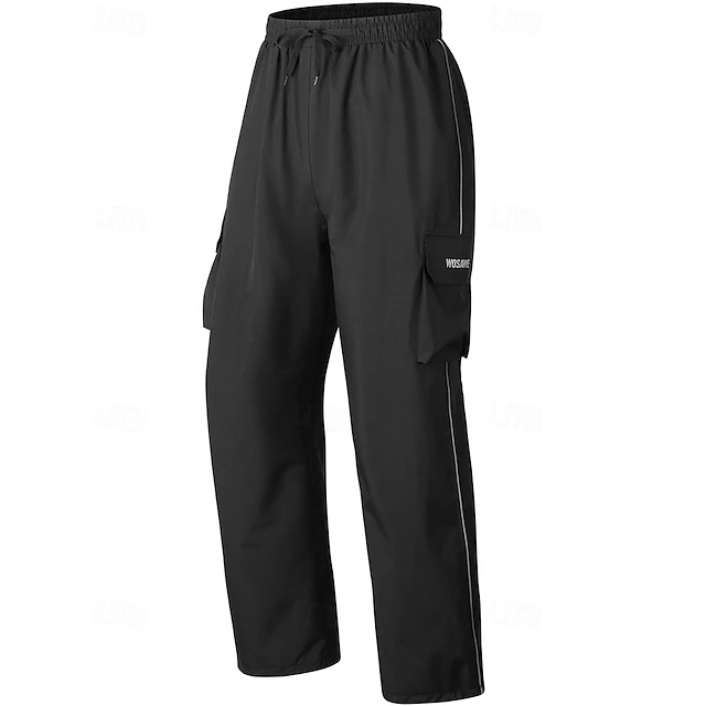 Pantalon Cyclisme Homme Polaire Imperméable Coupe-Vent – Hiver Vélo Chaud & Protégé