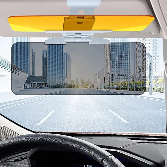 Car Sun Visor Car Sun Shade Car Anti-Glare Sun Visor Extension Driving Sun Visor Anti-Glare Sun Visor Extension for Day and Night Anti-Glare 9