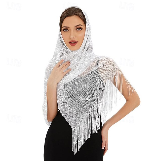 wedding evening wraps and shawls for dresses Women's Silky Scarf Shawls and Wraps for Wedding Favors Bride Bridesma main image 0