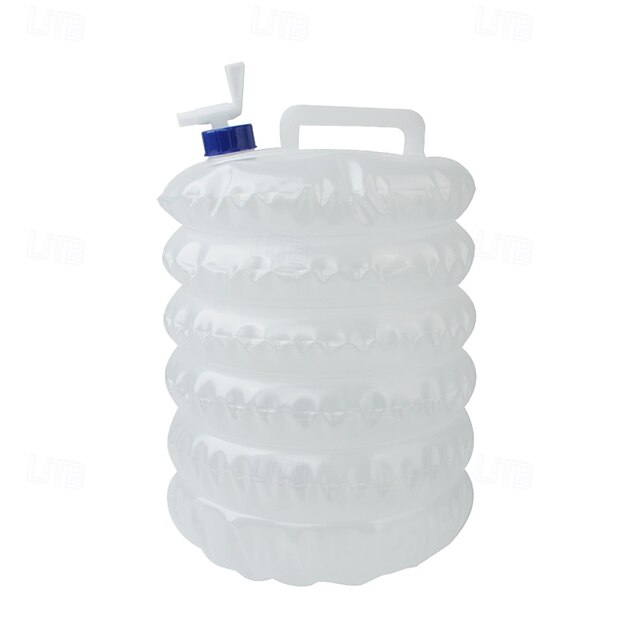 EVOCAMP Sac à Eau Pliable 15/20/30L – Indéchirable, Sans BPA – Réservoir D’Eau Pour Camping, Urgence, Voyage – Water Bag Compact