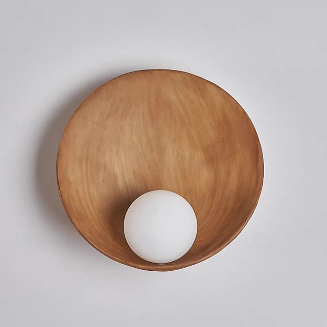  nástěnná svítidla pryskyřicová nástěnná svítidla led 9,1palcová skleněná nástěnná lampa vnitřní chodba ulička schodiště svítidlo pro obývací pokoj ložnice den umění design nástěnné svítidla 110-240v