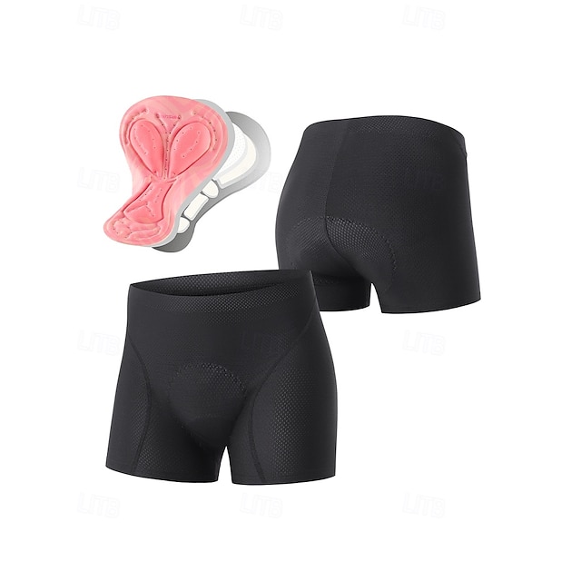  Arsuxeo Women's Solid Color Cycling Road Shorts Cycling Underwear Shorts Cycling Pants Bike Shorts Padded Shorts / Chamois Form Fit Mountain Bike MTB Road Bike Cycling Sports Wicking Sweat wicking