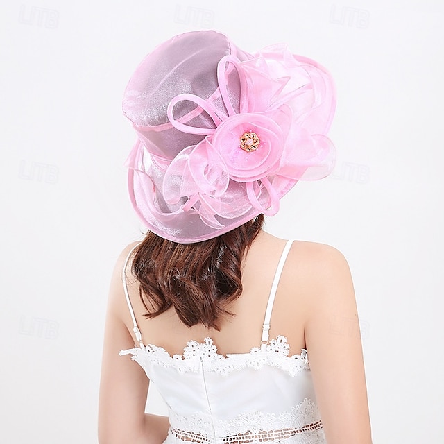  kapelusze kościelne dla kobiet 2025 eleganckie, damskie kentucky church dress derby wedding floral tea party hat kapelusze przeciwsłoneczne