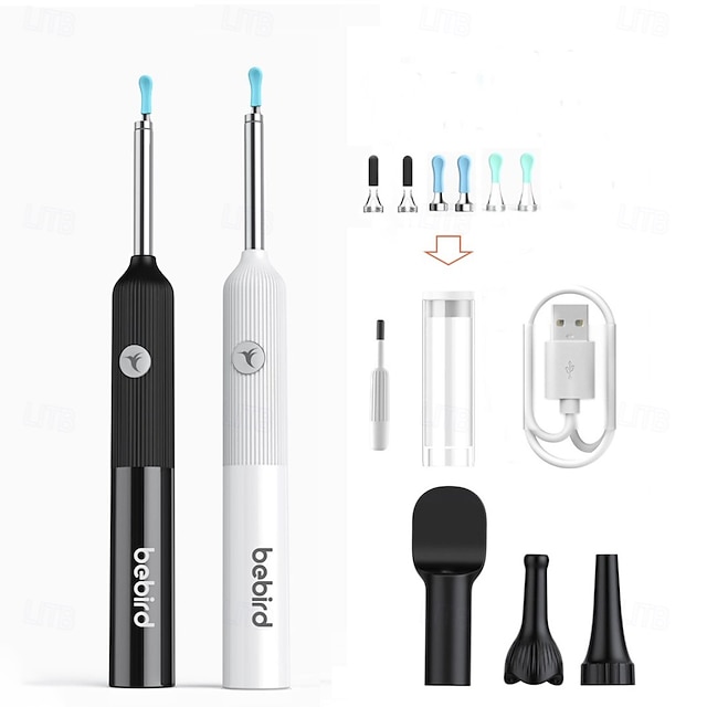  bebird ear care инструмент для удаления серы набор для чистки камеры - беспроводной очиститель очиститель для ушей с камерой