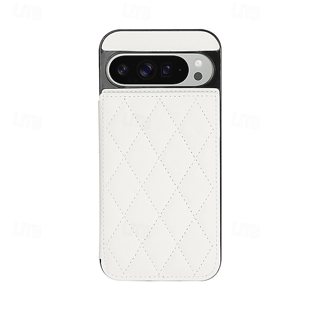  هاتف غطاء من أجل غوغل بكسل 9 برو بيكسل 9 برو اكس ال Pixel 8 Pro Pixel 8 غطاء خلفي مع حامل فتحة لبطاقة ضد الصدمات مكتب  /  الأعمال TPU جلد PU
