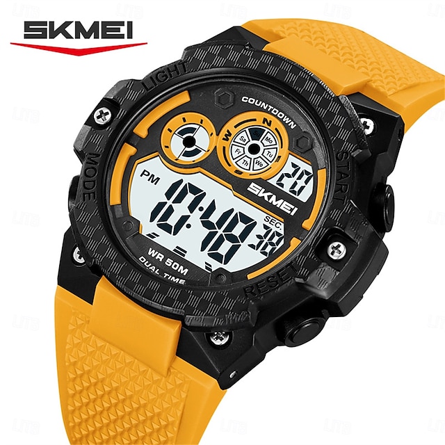  SKMEI 2337 Digitální hodinky pro muže Luxusní voděodolné sportovní náramkové hodinky stopwatch elektronický strojek pánské hodinky