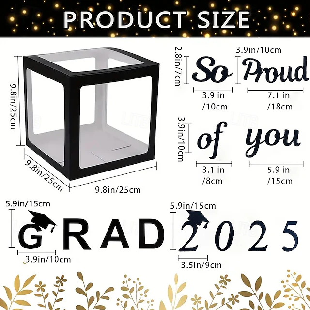 Decorazioni Laurea 2025 - 30 Accessori Per Foto Con Cornice, Props Per Feste Di Diploma - Foto 5