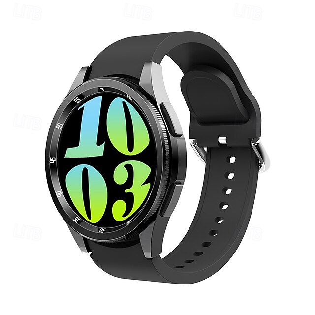  696 JSwatch6Max Reloj inteligente 1.43 pulgada Smartwatch Reloj elegante Bluetooth ECG + PPG Podómetro Recordatorio de Llamadas Compatible con Android iOS Mujer Hombre Llamadas con Manos Libres