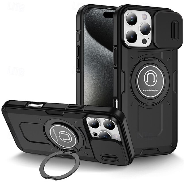  teléfono Funda Para iPhone 16 15 14 Pro Max Plus iPhone 13 12 11 Pro Max Funda Trasera con Soporte Antigolpes Retro TPU ordenador personal