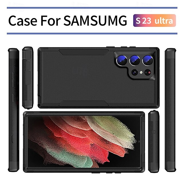  телефон Кейс для Назначение SSamsung Galaxy S24 S23 S22 S21 Ultra Plus A14 A54 А53 А33 A12 A32 A52 A13 S25 Кейс на заднюю панель Защита от удара Ретро ТПУ ПК