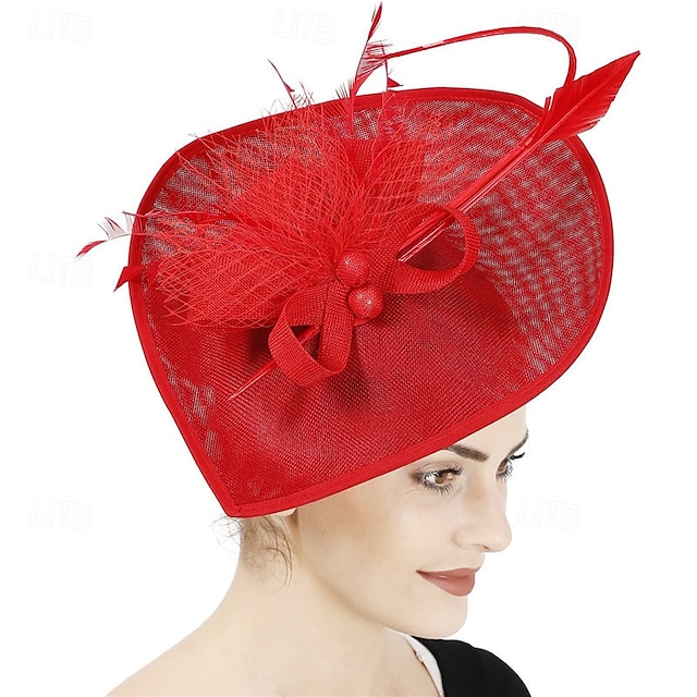  Kopfstück Leinenoptik Federn Hochzeit Abendgesellschaft Elegant Hochzeit Mit Feder Kopfschmuck Kopfbedeckung
