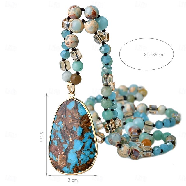 Collier Pendentif Tarot Carré Vintage – Chaîne Longue Homme Femme Acier Inoxydable Personnalité Unique