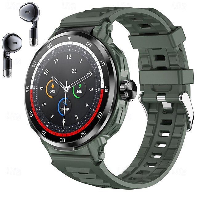  696 D11 Εξυπνο ρολόι 1.46 inch Έξυπνο ρολόι Bluetooth Βηματόμετρο Υπενθύμιση Κλήσης Παρακολούθηση Ύπνου Συμβατό με Android iOS Άντρες Κλήσεις Hands-Free Υπενθύμιση Μηνύματος Έλεγχος Φωτογραφικής IPX-0