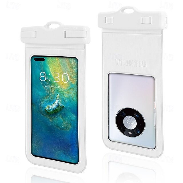  husă mare transparentă pentru telefon, impermeabilă – în derivă, scufundări  & husă de protecție pentru înot, geantă mobilă impermeabilă cu ridicata