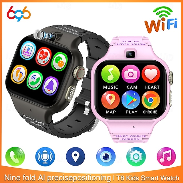  Montre intelligente 696 ALDT8 Tracker de fitness ECG PPG Appel Bluetooth Rappel Android iOS IP67 46mm 1,89