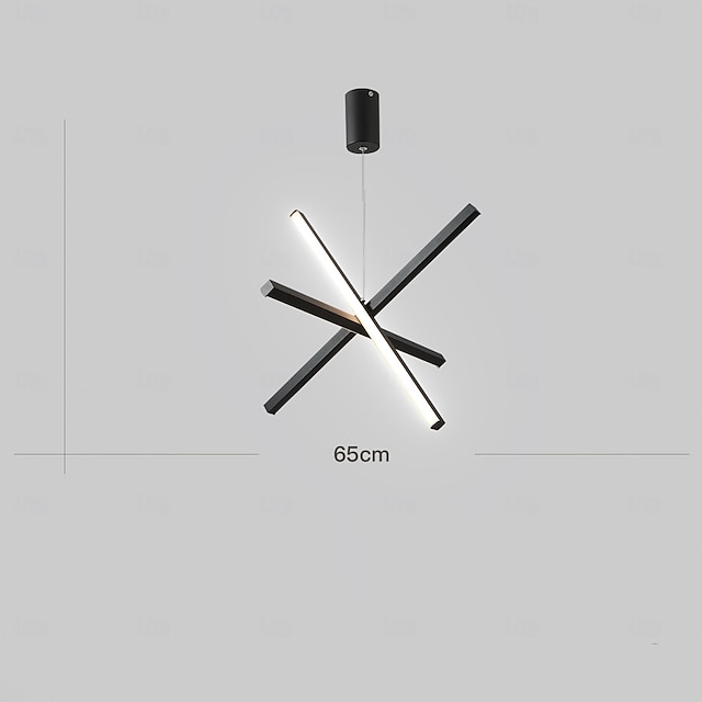  55 cm Sputnik Design Závěsná světla Kov Akryl Umělecký styl Moderní styl Novinky Černá Moderní 110-120V 220-240V