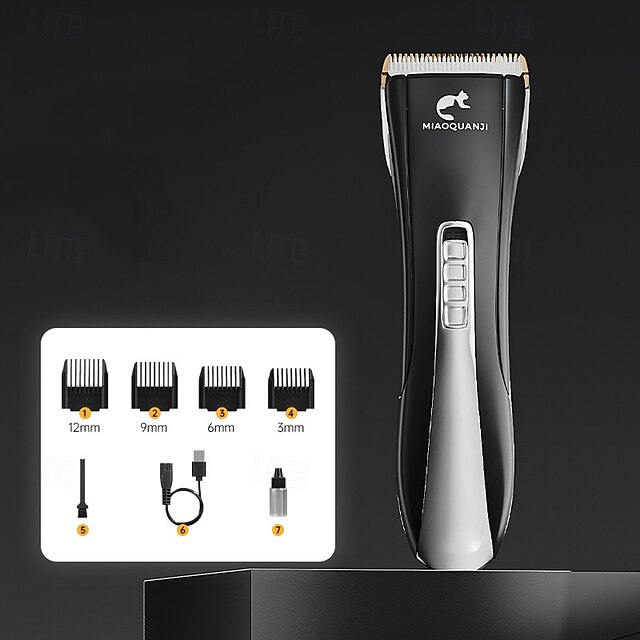  Mini-Haustierschermaschine mit USB-Ladefunktion, elektrischer Tierhaarschneider mit USB-Ladefunktion für Hunde und Katzen, Mini-Trimmer mit USB-Ladefunktion