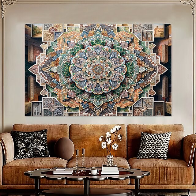  Tapiz Colgante de Mandala Arte de Pared Tapiz Grande Decoración de Mural Fotografía Fondo Manta Cortina Decoración para Hogar Dormitorio Salón