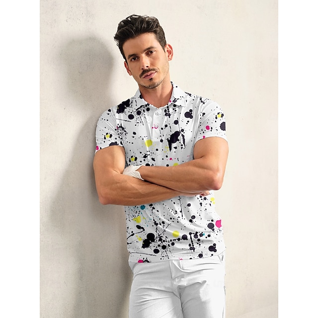  Inked Skins Men's Polo Top UPF50+
