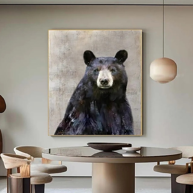  handgemaltes abstraktes Besr-Kunstwerk Besr-Gemälde auf Leinwand extragroßes abstraktes Kunstgemälde handgemaltes übergroßes strukturiertes Gemälde Tierkunst-Ölgemälde großes Leinwandgemälde